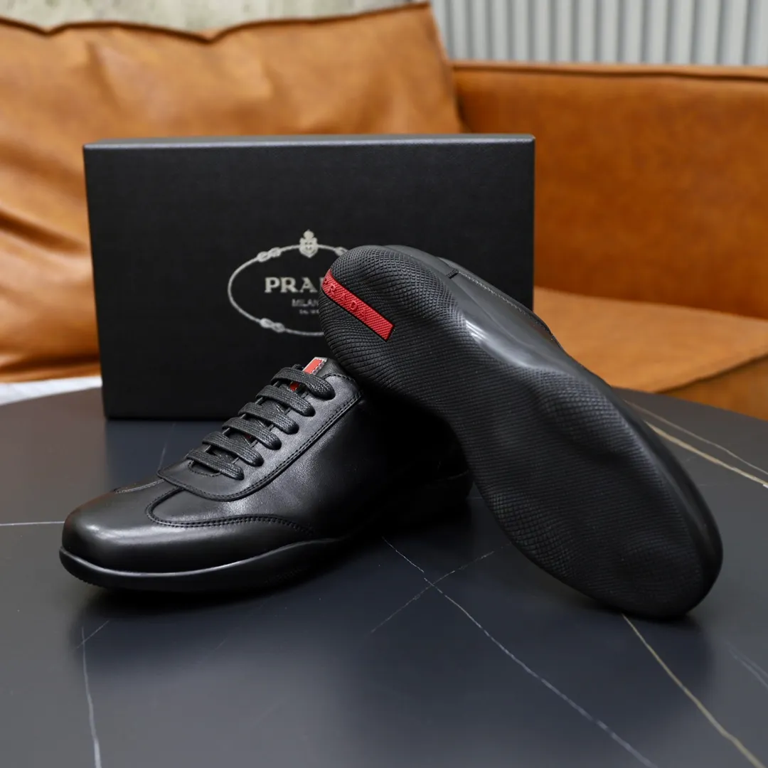 Factory price: 600💰Top original order Brand: PRADA (Prada) Standard code: Men's size 38/44 (45 can be customized) Grade: Same as the official website Material: Original cowhide surface, cowhide lining, original wear-resistant soft outsole Style category: casual sports shoes, young fashion, European and American trends, British style Color: actual picture color
